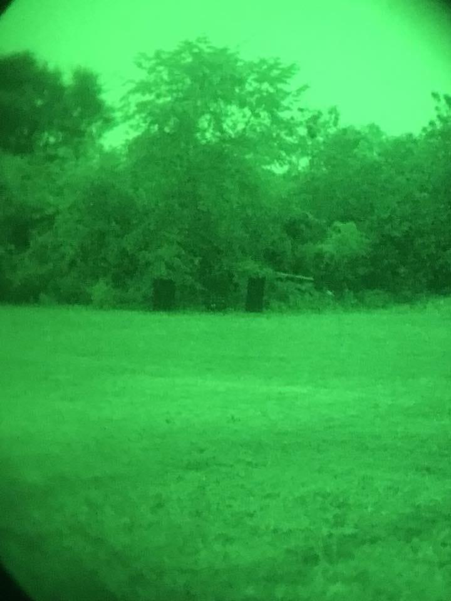 Envostar ballistic shields in green NVG