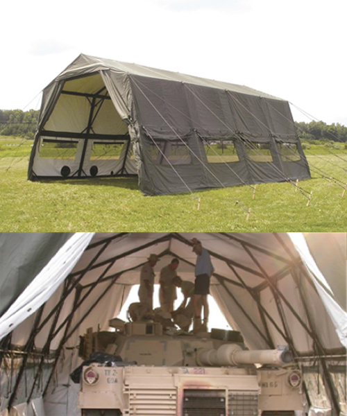 Enclosure Maintenance Tent System - EMTS- Envostar Tent2